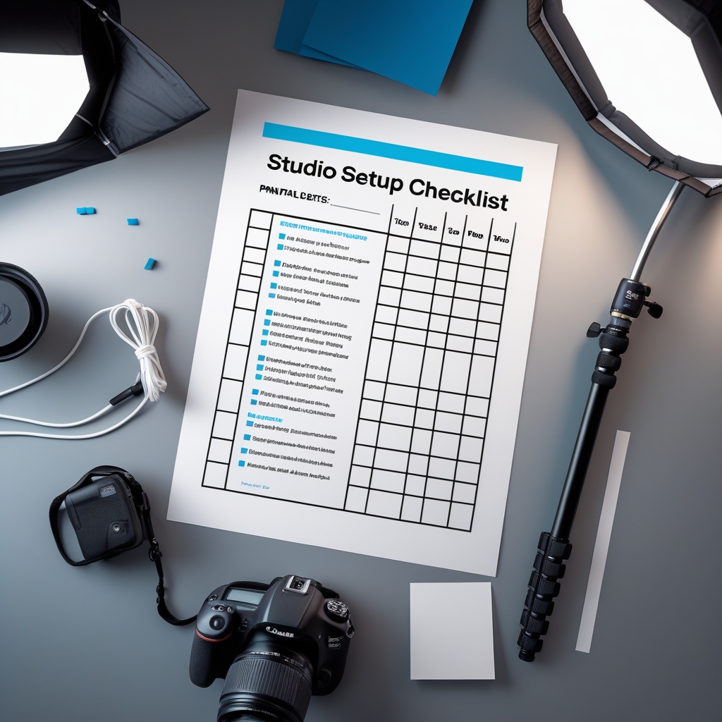 Studio Setup Checklist - Image 2