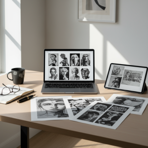 Black & White Creative Collection